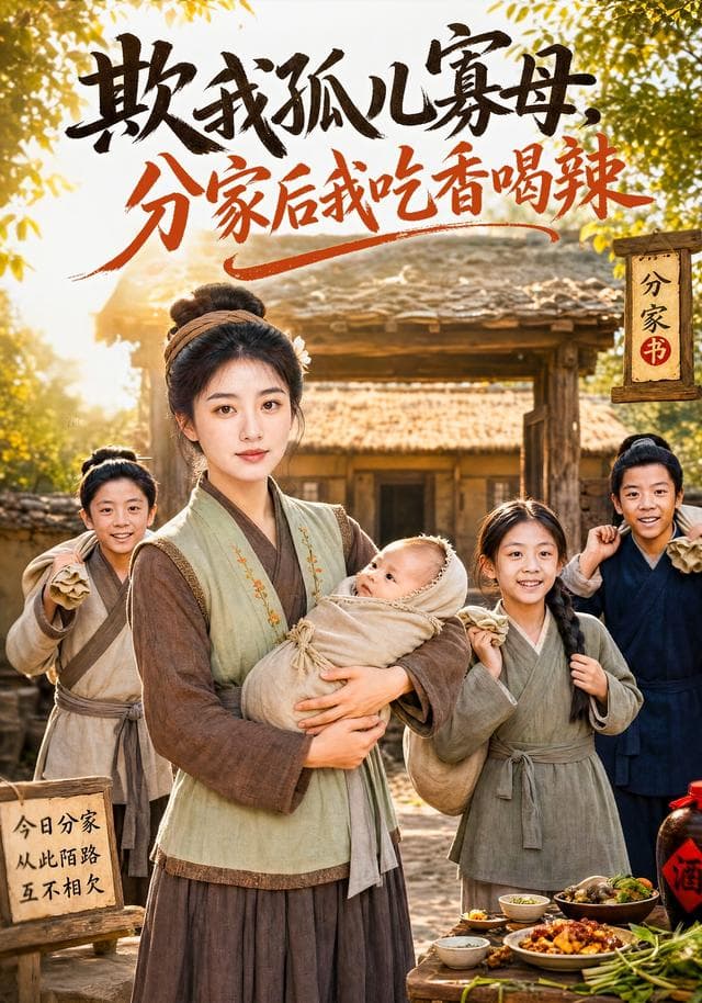 欺我孤儿寡母，分家后我吃香喝辣-剧集封面