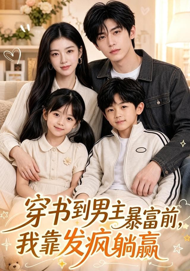 穿书到男主暴富前，我靠发疯躺赢-剧集封面
