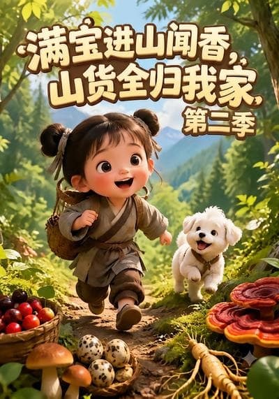 满宝进山闻香，山货全归我家