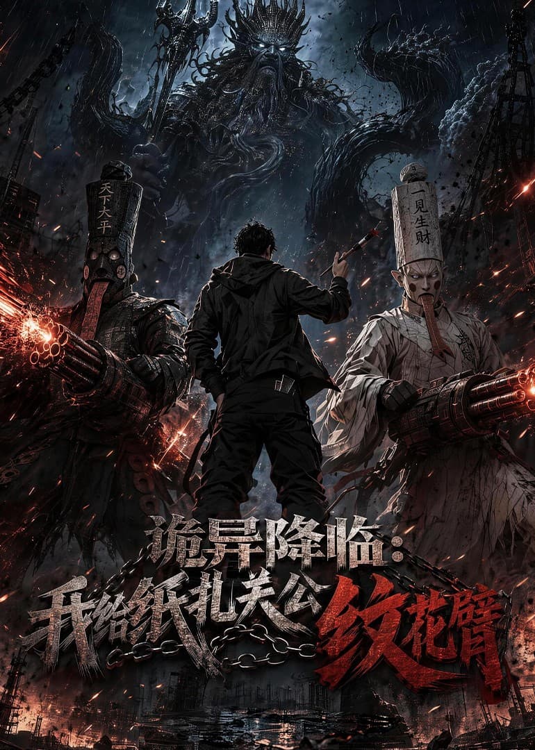 诡异降临:我给纸扎关公纹花臂