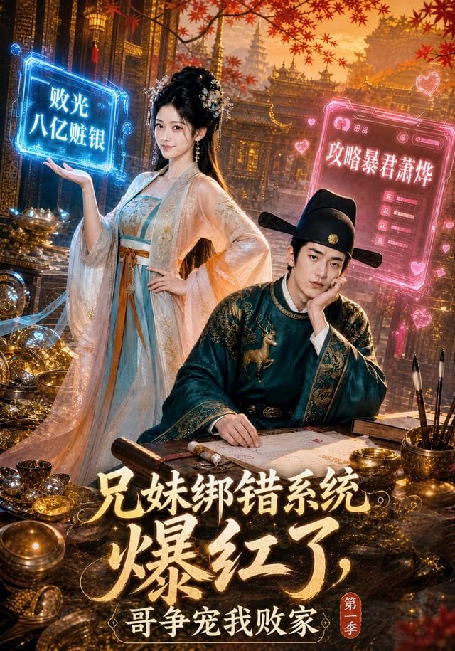 兄妹绑错系统爆红了,哥争宠我败家第一季