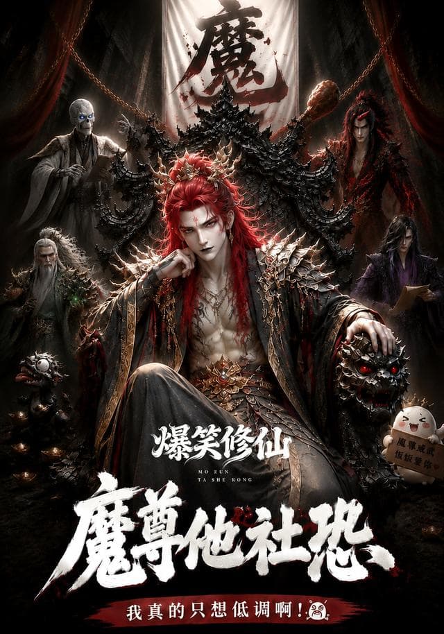 爆笑修仙,魔尊他社恐啊