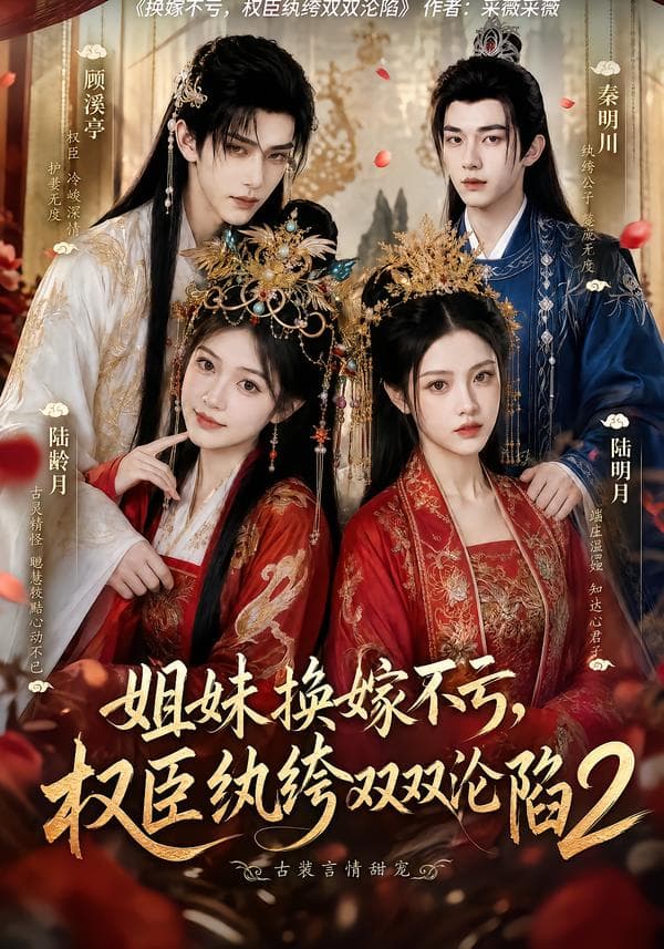 姐妹换嫁不亏,权臣纨绔双双沦陷2-剧集封面