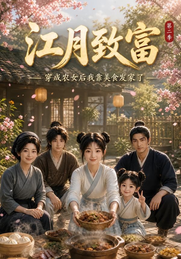 江月致富:穿成农女后我靠美食发家了第二季-剧集封面