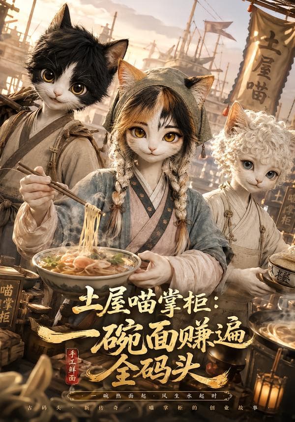 土屋喵掌柜:一碗面赚遍全码头-剧集封面