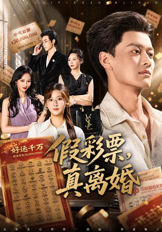 假彩票，真离婚-短剧封面