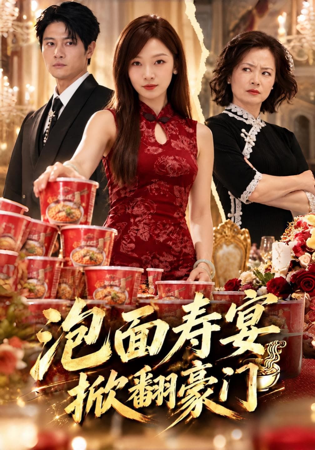 泡面寿宴，掀翻豪门-短剧封面