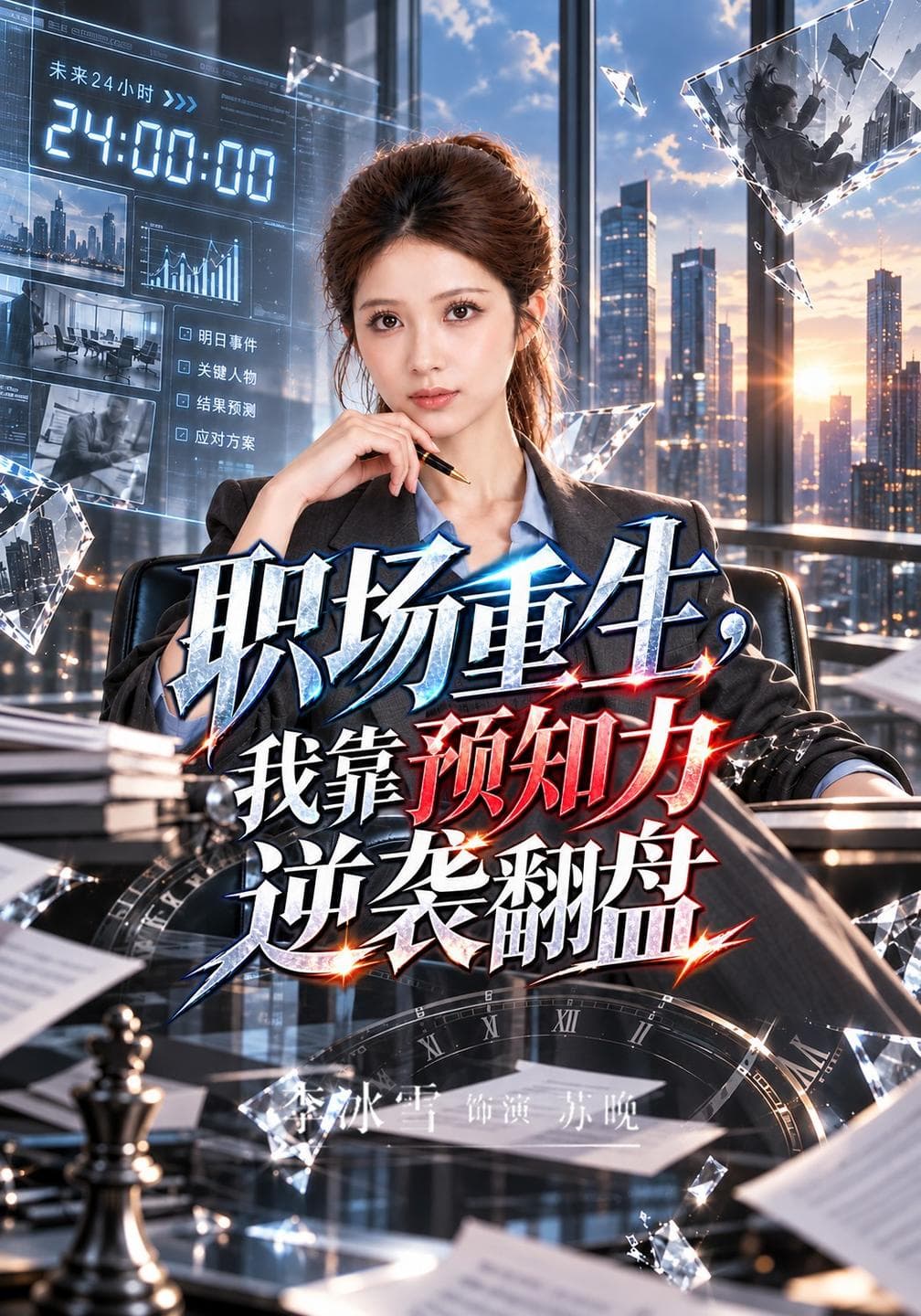 职场重生，我靠预知力逆袭翻盘-短剧封面