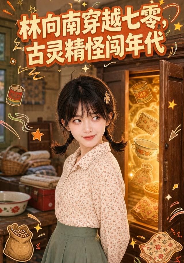 林向南穿越七零,古灵精怪闯年代AI短剧-剧集封面