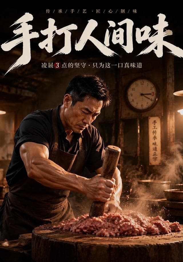 手打人间味Ai短剧